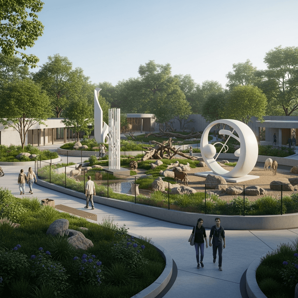 art zoo landscape
