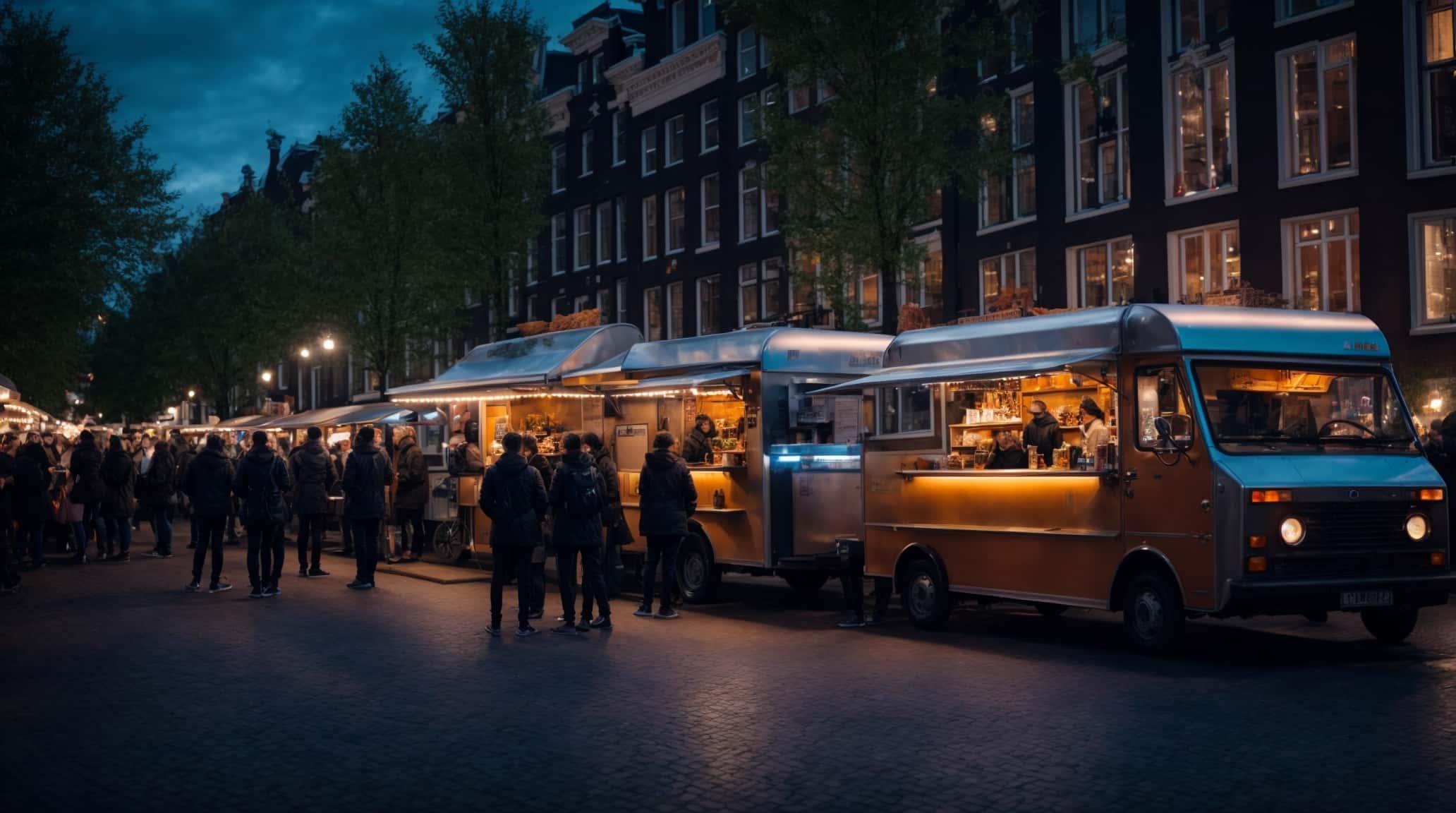 Amsterdam night food