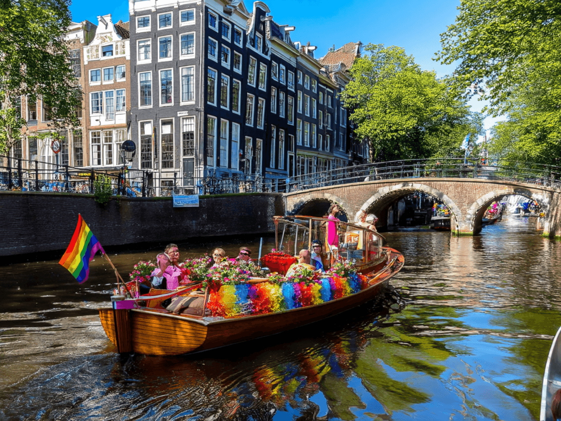 Pride boat parade