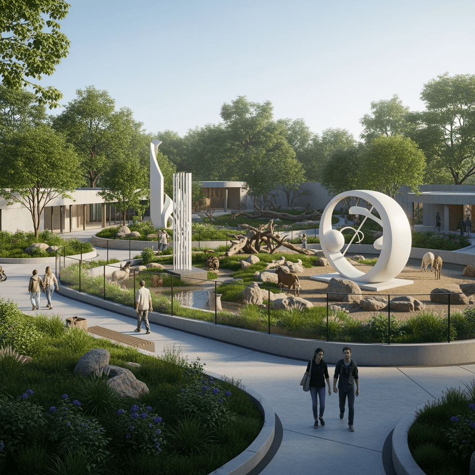 art zoo landscape