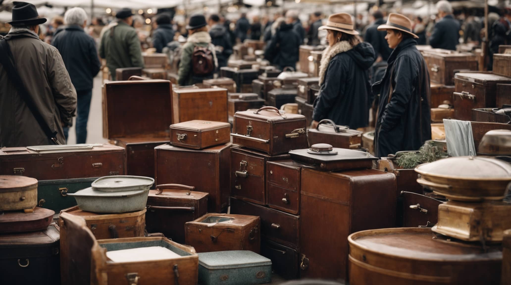Ij-Hallen flea market