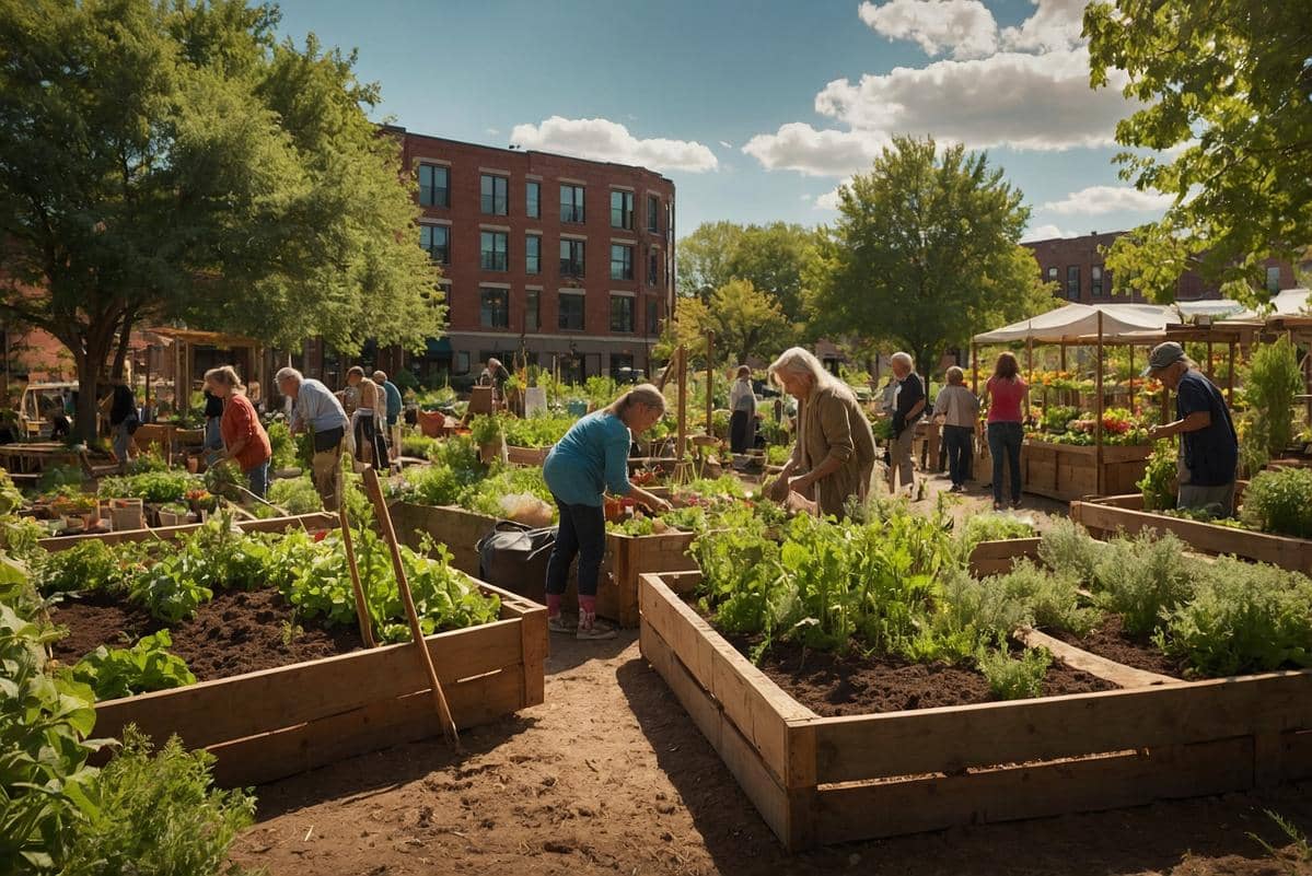 community garden community garden