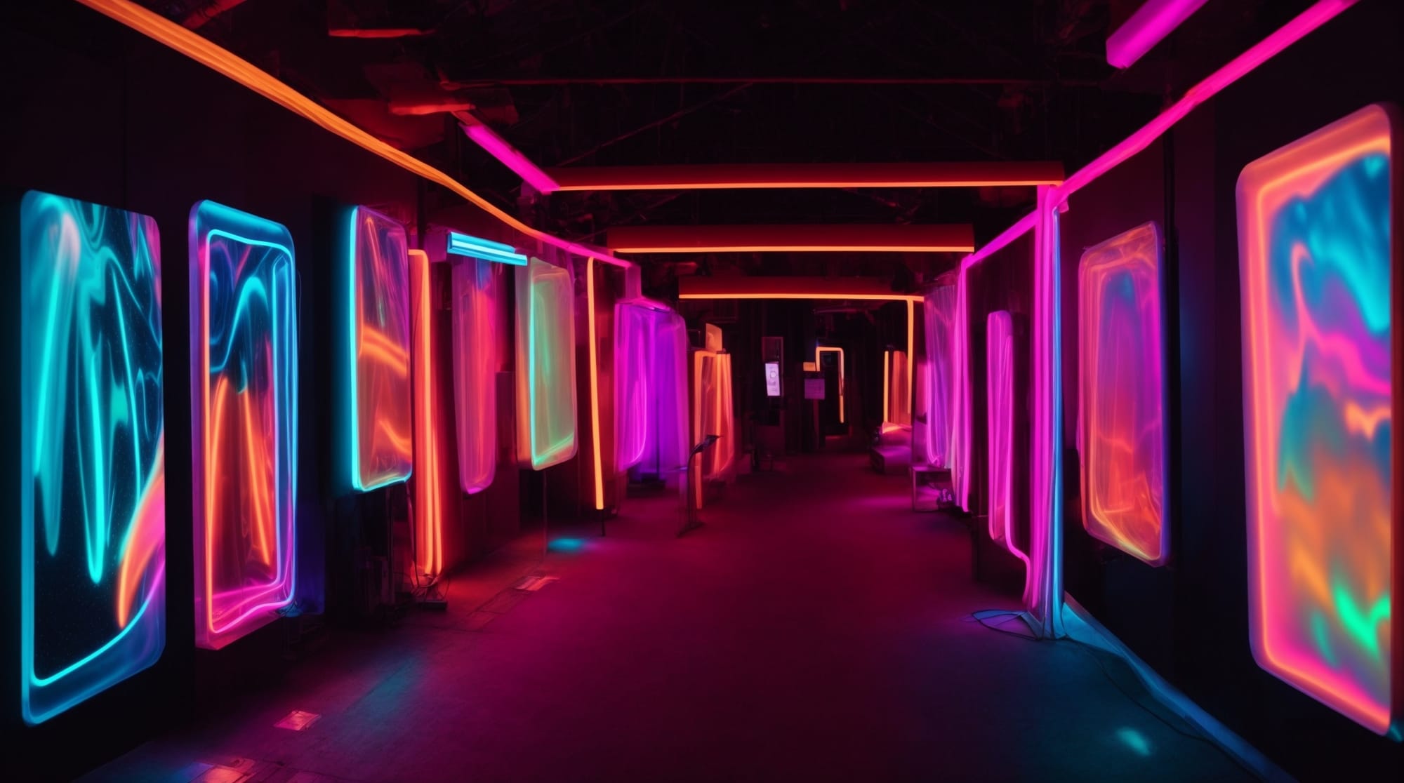 Amsterdam guide Showcase fluorescent art installations from Electric Ladyland