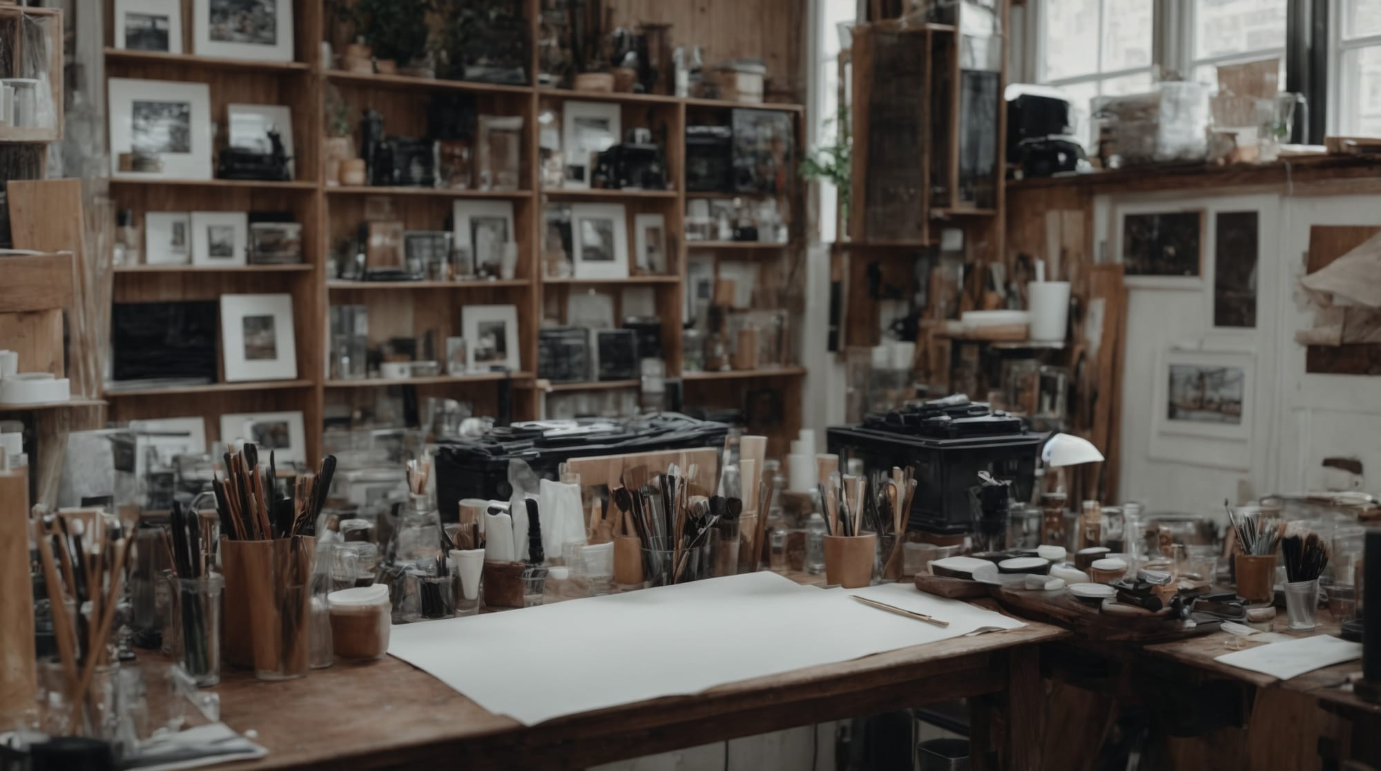 local artistry Artist's workshop in Amsterdam's Jordaan