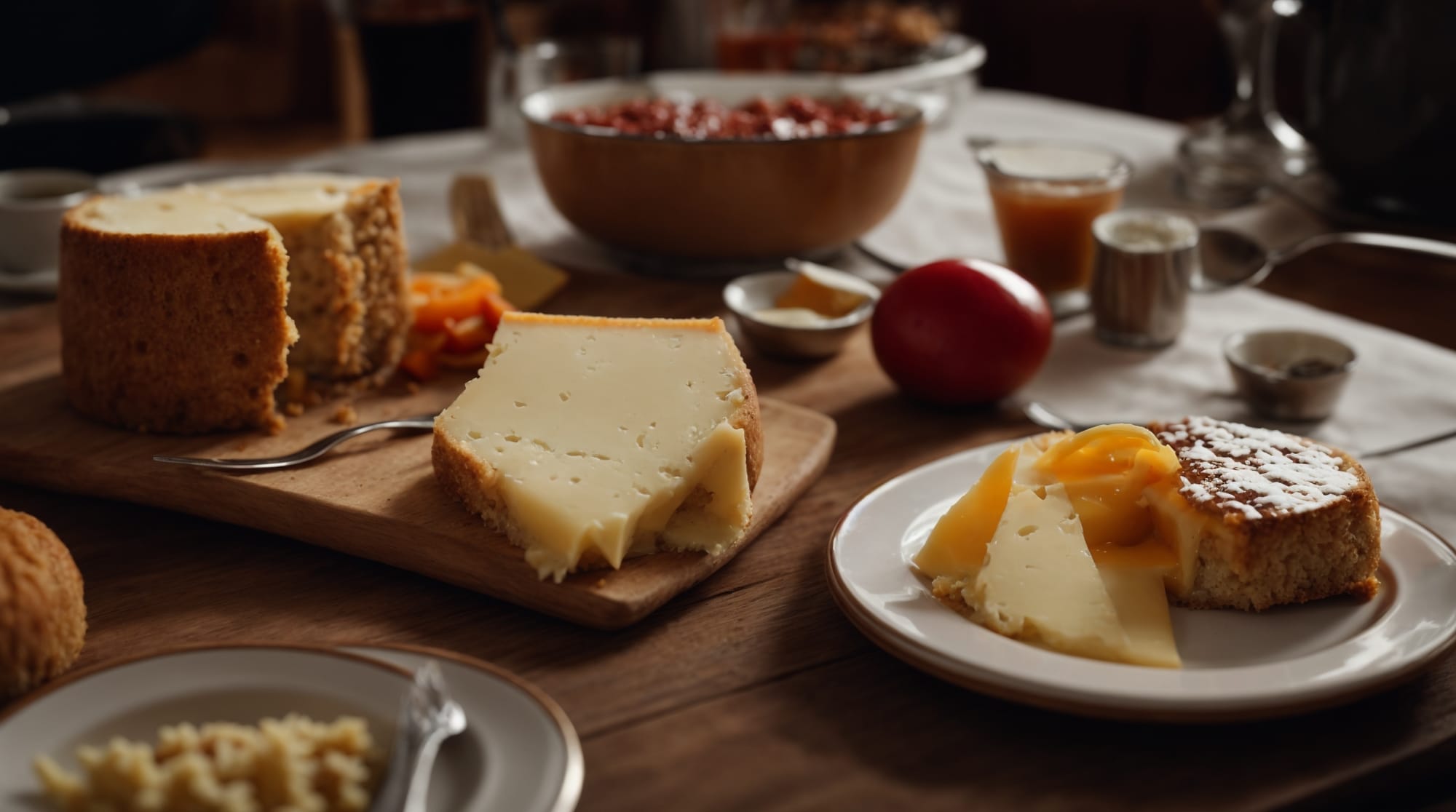 Stamppot A cozy Dutch meal featuring Stamppot and a side of Edam cheese