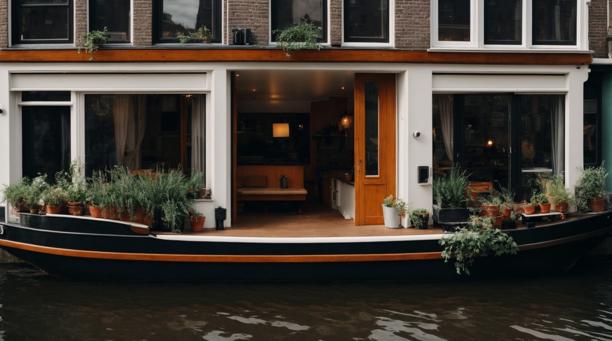 unique stays Amsterdam Cozy houseboat on the Amsterdam canal