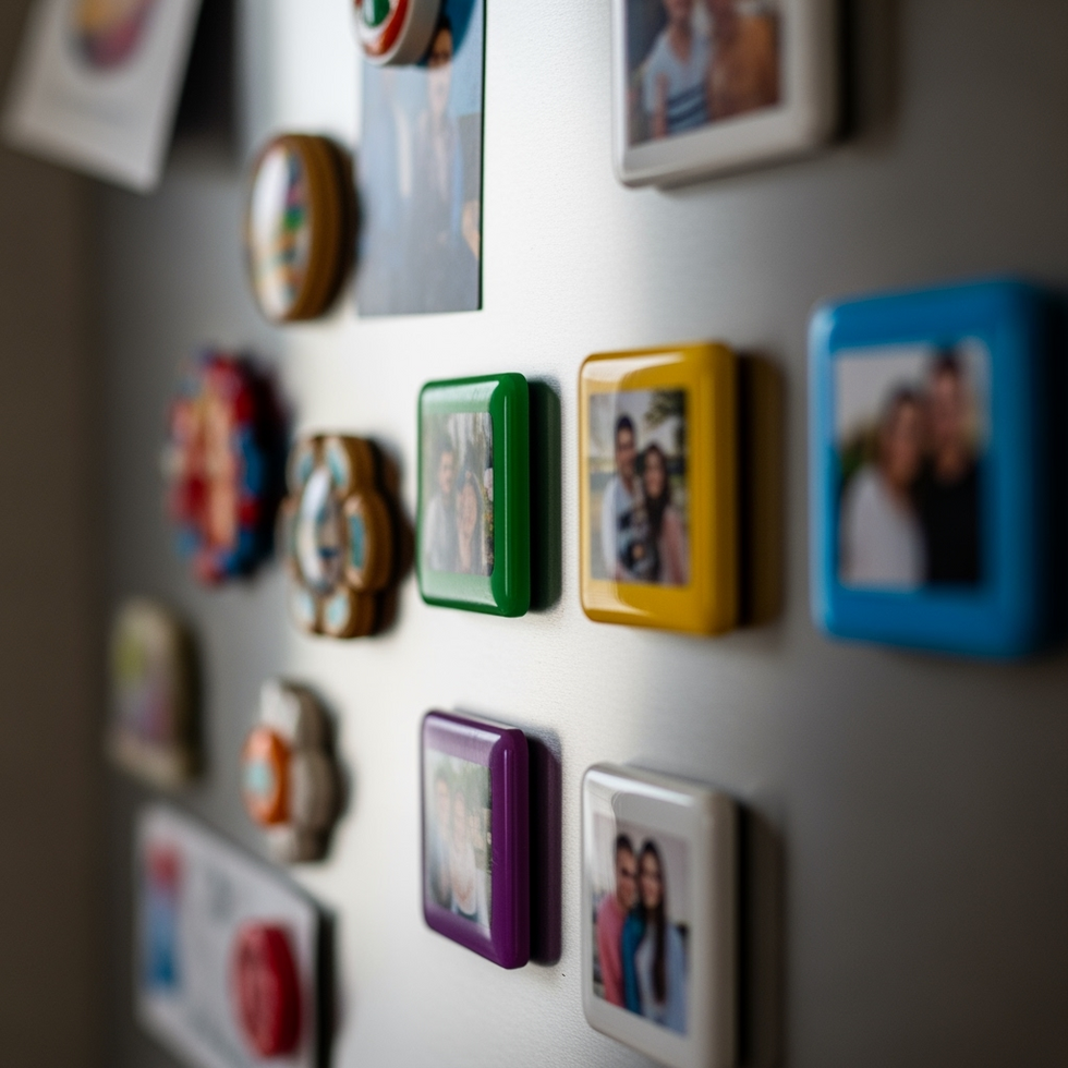 Transform Memories into Art with Custom Square Photo Magnets