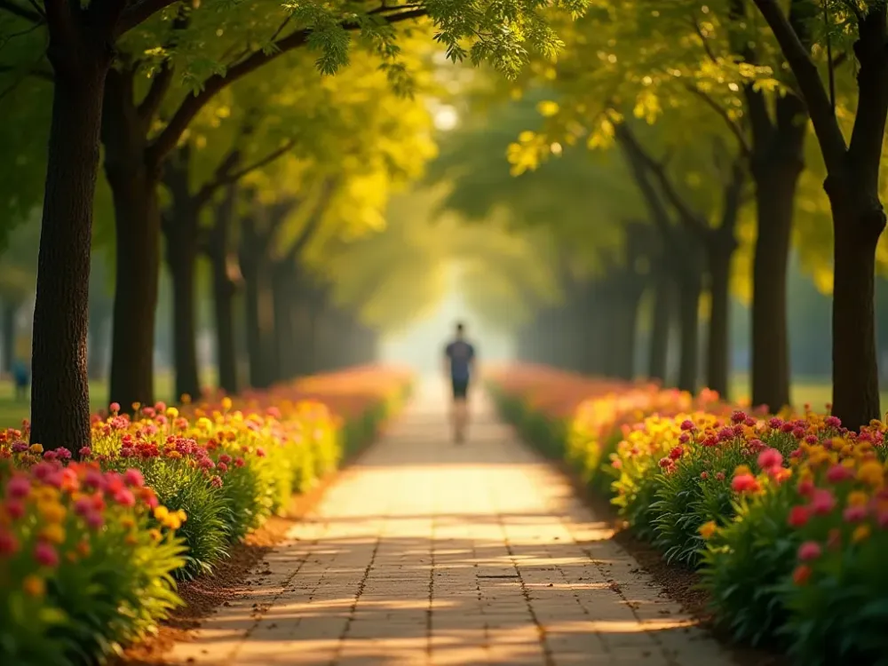 The secret reason Harry Styles is running past you in the park