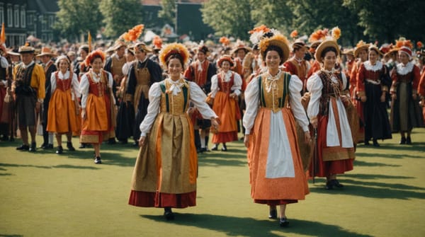 A Glimpse into Dutch Traditional Costumes
