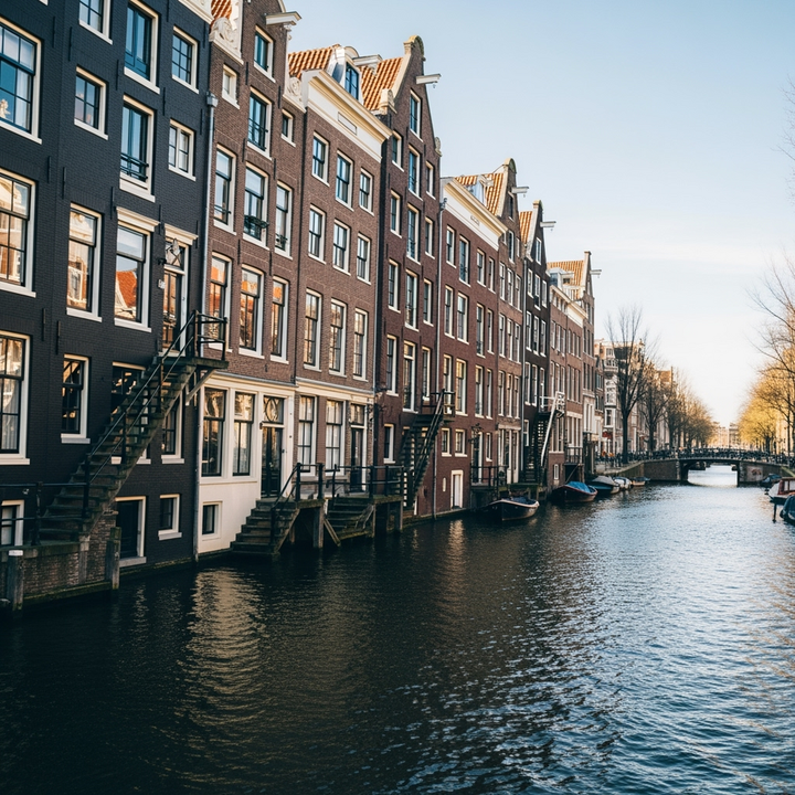 Amsterdam's Charming Canal Stairs Offer Unique Scenic Views and Cultural Insights